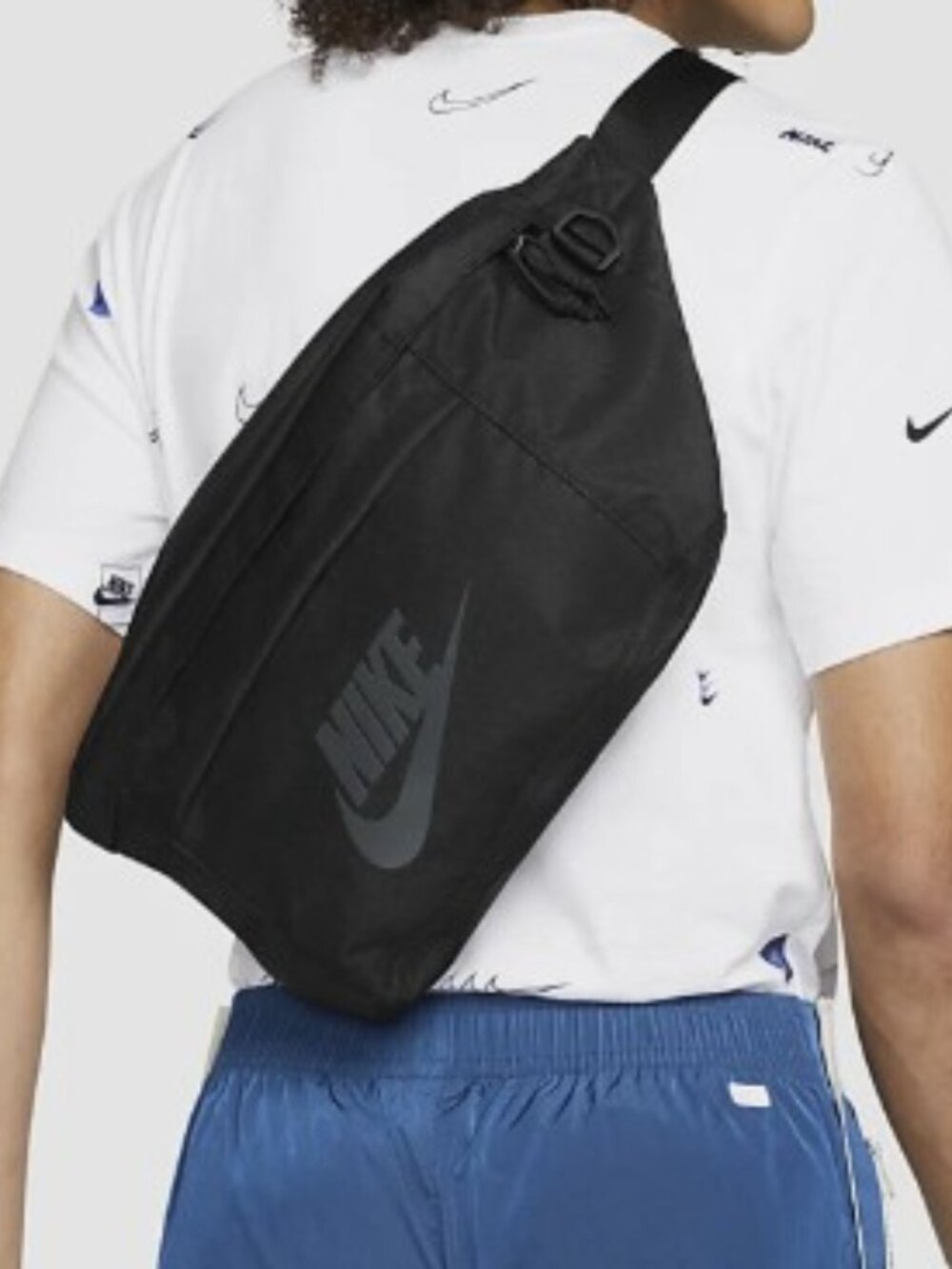 Nike Tech Hip Bag Black - Recycled Materials